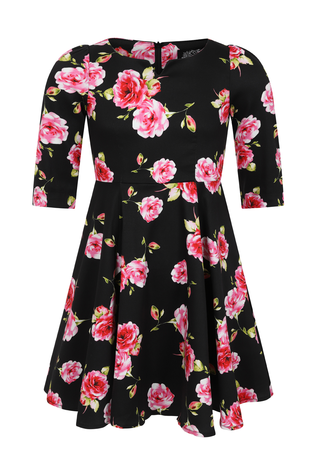 Girls Ava Floral Swing Dress